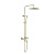 Душевая система Timo Saona SX-2380/17 brushed gold (с термостатом)