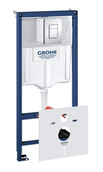 Инсталляция для унитаза GROHE Rapid SL 4 в 1 кнопка квадр 38775 001