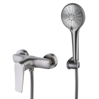 Смеситель для душа Lemark LM3703GM "BRONX" графит