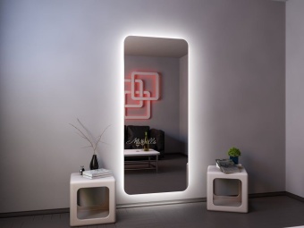 Зеркало Lux XL 800ш*1200в, интерьерная подсветка 4000 К , сенсор движения