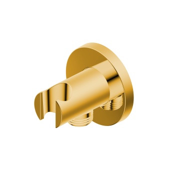 Подключение шланга с креплением Ritmonio H0BA1062DOR золото