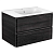 База под раковину VINCEA Vico 800 подвесная, 2 выкатных ящика soft close, Carbone