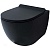 Унитаз подвесной GARDENA  (matt black) керамический чёрный, в комплекте (сиденье, крепеж)