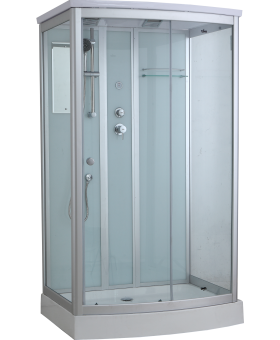 Душевая кабина Timo T-6615 Silver (120*90*220)