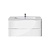 База под раковину VINCEA Alba 1000 подвесная, 2 выкатных ящика soft close, L.White