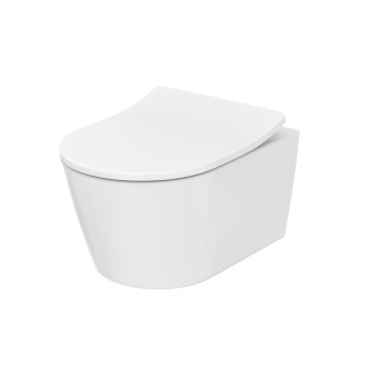 Унитаз подвесной TOTO RP CW552Y, c сиденьем SLIM TC513Q с микролифтом