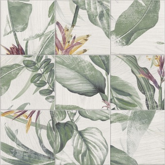 Керамогранит Mainzu Bottega Decor Spring Leaves 20x20 