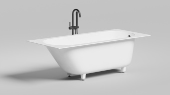 Ванна S-Sense ORNELLA 170x75 глянцевая, арт. 102311G
